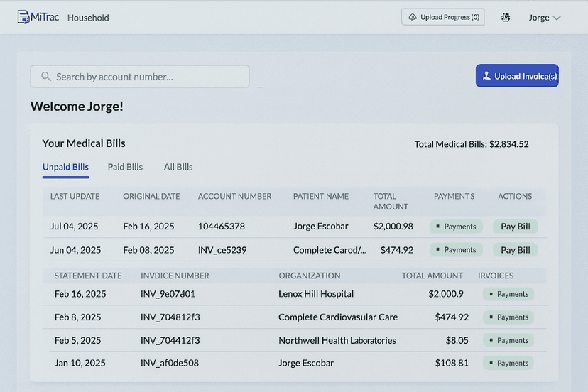 Smart invoice overview